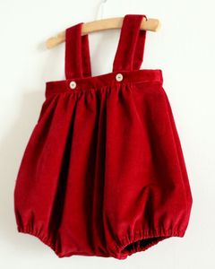 Nuevo deslumbrante hermoso lindo algodón bebé bombachos vestido personalizable conjuntos de Ropa niños cualquier tamaño Color terciopelo sin mangas impreso - Product Image 1