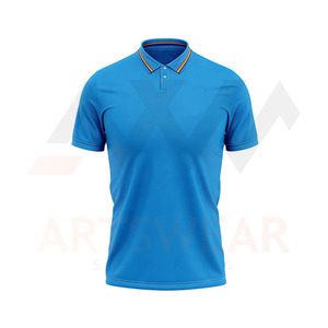 Mens Polo Chemise À Séchage Rapide Lâche Fit Couleur Différentes À Manches Courtes Sports D'été 100% Coton Logo Personnalisé Unisexe Polo Chemises 2022 - Product Image 1