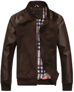 Manga de cuero genuino de vaca con cuerpo de lana premium personalizada temporada de invierno la mejor venta collage béisbol varsity bomber chaqueta - Product Image 2