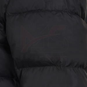 Chaqueta de invierno de talla grande para hombre, acolchada empacable con diseño cálido de burbujas, cierre de cremallera, característica transpirable - Product Image 4