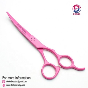 Tijera de corte de pelo de Color rosa para barberos/estilistas - Product Image 1