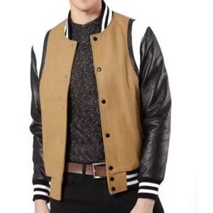 Blouson de baseball pour homme, de sport, personnalisé, Service OEM, nouvelle collection - Product Image 1