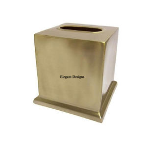 Servilletero de Metal hecho a mano de alta calidad, caja de pañuelos con estilo clásico con función colgante, buena calidad, superventas al por mayor - Product Image 4