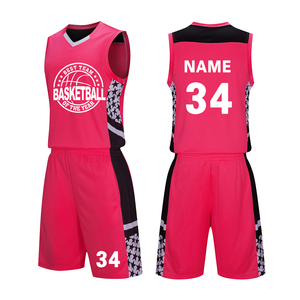 Factory rate 2020 cheap high quality sublimation uniform basketball uniforms - Product Image 5