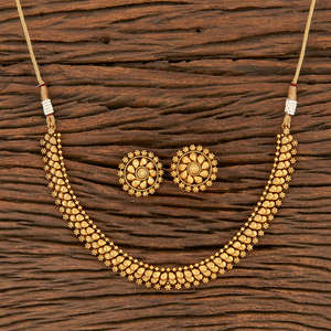 ชุดสร้อยคอคลาสสิกโบราณเคลือบทอง206900 - Product Image 1