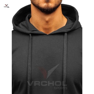 เสื้อกันหนาวมีฮู้ดผ้าฟลีซหนาสำหรับผู้ชายเสื้อกันหนาวกันรอยยับสำหรับฤดูหนาวผ้าถักกันรอยยับ - Product Image 4