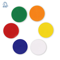 Jeton de jeu en plastique multicolore