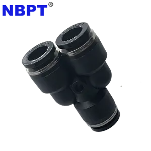 Yee PY Pneumatic Splitter Connector Pneumatic Y Fitting Plastic One Touch Fitting by NBPT