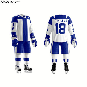 Nuevo Uniforme de Hockey Personalizado Unisex 2025, Talla Grande, Económico, Impresión Digital, Uniforme de Equipo, Precio OEM, Logotipo Personalizado - Product Image 3