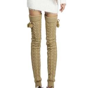 Calentador de piernas Formal e informal para mujer, calentador de pierna con estampado liso, calidad prémium, Color personalizado, estilo ODM - Product Image 1