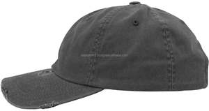 Sombrero de béisbol deportivo Unisex, gorra de béisbol con apariencia rota, 100% algodón - Product Image 2