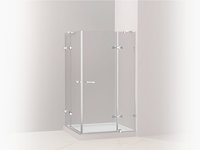 WANJIA — porte pivotante moderne en aluminium, feuille simple de salle de bains, portes coulissantes