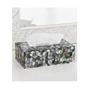 Boîte de mouchoirs et serviettes en perles, de luxe, pour dessus de Table d'hôtel à domicile, 1 pièce - Product Image 2