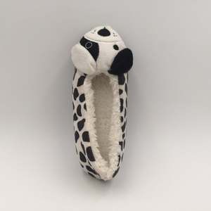 Nouveau moelleux en peluche doublure belle <span class=keywords><strong>chien</strong></span> animal ballet maison pantoufles pour enfants - Product Image 5