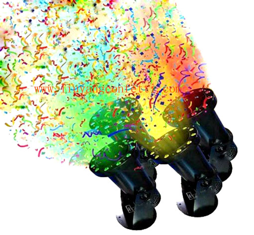 2020, товары для вечеринок, спрей, конфетти, нагнетатель, пушка, светодиодная машина для конфетти для DJ, сцены, спецэффектов, свадьбы, празднования