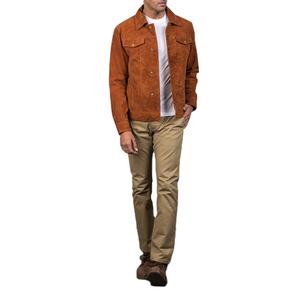 Chaqueta de Cuero Personalizada para Hombre, Estilo Moderno, Invierno, Piel de Vaca, Impermeable, Transpirable, Ecológica, Resistente al Viento, Servicio OEM - Product Image 6