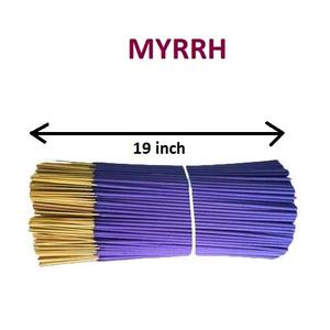 ¡! Varillas de incienso orgánico Myrrh de 9 pulgadas, suministro a granel a Bajo Precio (púrpura) - Product Image 1