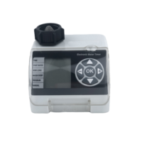 Temporizador de Riego Electrónico Programable, Temporizador de Agua de Una Salida, Sistema de Riego Automático Digital con Batería, Riego Inteligente