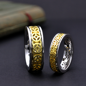 Anillos de plata de ley 925, accesorios de amor - Product Image 2