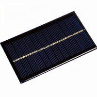 110x65mm panneau solaire époxy mini cellules solaires 1w 2w 3w pour lampadaire solaire, pour jouets cellules solaires pour lumières de jardin