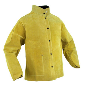 Veste de soudage en cuir de vache de qualité supérieure pour vêtements Produit en cuir de premier choix - Product Image 4