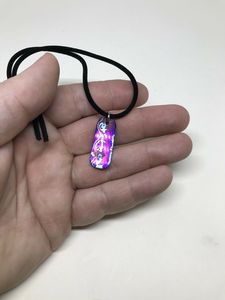 จี้ห้อยคอ Timascus Mokuti ทำมือจากโลหะผสมสังกะสี ดีไซน์ปรับแต่งได้ สำหรับทั้งชายและหญิง - Product Image 3