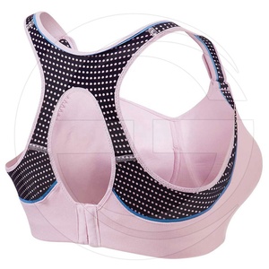 Latest Style Women Custom Logo Print Fitness Yoga Wear Seamless Breathable Yoga <b>Bra</b> - Product Image 2