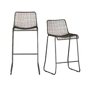 Металлическая стойка, высокий барный стул, декоративная мебель для дома и гостиной, дизайнерский барный стул в стиле РАТАН, классический