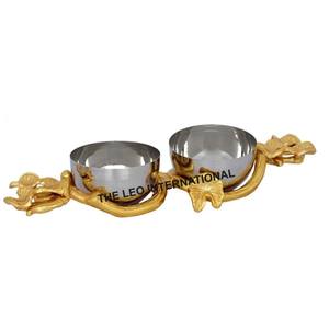 Tazón de fruta chapado en oro, metal de aluminio, forma redonda, artículos de cena, aperitivos de cocina, cuenco decorativo para el hogar - Product Image 5