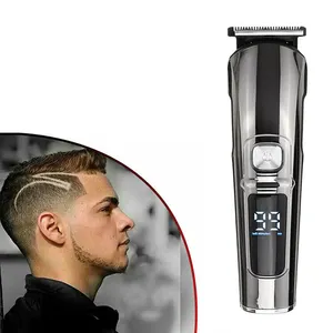 Regolatore di capelli elettrico di USB del regolatore della barba dell'esposizione digitale LCD del regolatore di capelli di Dropshipping