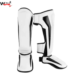 Protège-tibias de kickboxing EVA plus épais Muay Thai jambières Fitness soutien de la cheville Taekwondo protège-jambes et chauffe-jambes - Product Image 2