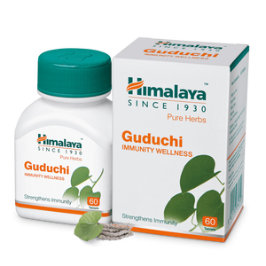 Himalaya Guduchi Tabletas de hierbas 60 Count Suplemento de hierbas naturales Etiqueta privada Soporte de bienestar Potenciador de energía - Product Image 2