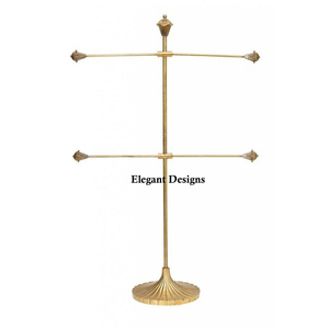 Porte-bijoux décoratif en métal plaqué or Porte-bijoux de créateur unique fait à la main Porte-bijoux indien élégant Vente en gros - Product Image 2