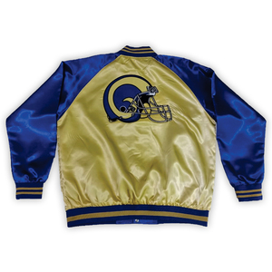 Chaqueta de béisbol bordada de satén, chaqueta 100% de poliéster, tela de PANA con conchas para invierno, diseños personalizados - Product Image 4