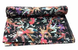 <b>KANTHA</b> 100 % Cotton <b>Quilt</b> - Product Image 2