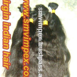Cheveux bruts du temple de l'Inde du Sud. Vente à chaud Meilleur prix Cheveux humains en vrac d'Inde. Cheveux humains en vrac Remy brun naturel - Product Image 2