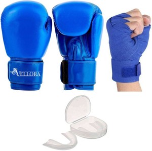 ถุงมือชกมวยสำหรับผู้ชายและผู้หญิงถุงมือหนังมวยไทยสำหรับผู้ใหญ่6-14ออนซ์ถุงมือฝึกการต่อสู้แบบมืออาชีพ - Product Image 3