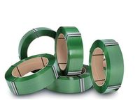 Sangle de cerclage en PET gaufré multi-brins durable 0,5-1,5 mm, écologique, pour emballage manuel de charges moyennes et lourdes, modèle MPIPET88