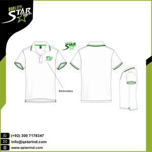 Polo de media manga para hombre, ropa informal ajustada de Color sólido, diseño personalizado, venta al por mayor - Product Image 2