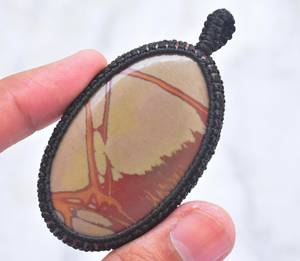 Dendrite จี้หินโอปอล Cabochon,เนื้อหยาบคุณภาพสูงแบบมีเอกลักษณ์เฉพาะตัว - Product Image 4