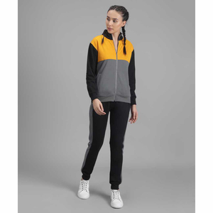 Conjunto de chándal de mujer con logotipo personalizado, sudadera de manga larga, conjunto deportivo informal de 2 piezas, ropa deportiva, chándales - Product Image 2