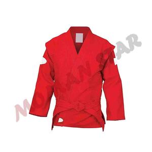 Desgaste de artes marciales de alta calidad con logotipo personalizado Sambo Blue Gi - Product Image 6