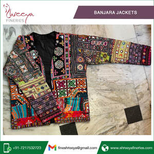 2022ความต้องการขนาดใหญ่มือปัก Banjara โบฮีเมียนแจ็คเก็ตจากผู้ผลิตอินเดีย - Product Image 4