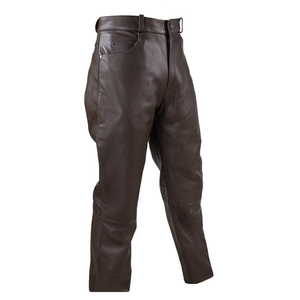 Al aire libre más tamaño impermeable a prueba de viento transpirable de cuero y pantalones de PU con logotipo personalizado Unisex ropa de invierno - Product Image 5