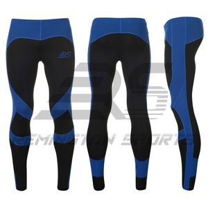 Vente en gros de leggings de fitness pour hommes leggings en coton à taille élastique leggings de sport, de course et de yoga pour hommes de grande taille - Product Image 4