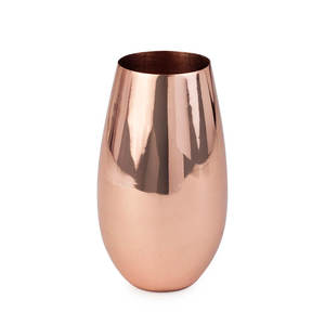 Tasse à Champagne en cuivre pur lisse fabriquée en inde, volumineux, de haute qualité, Vintage, Usage moderne, pour la maison, les restaurants et les hôtels - Product Image 1