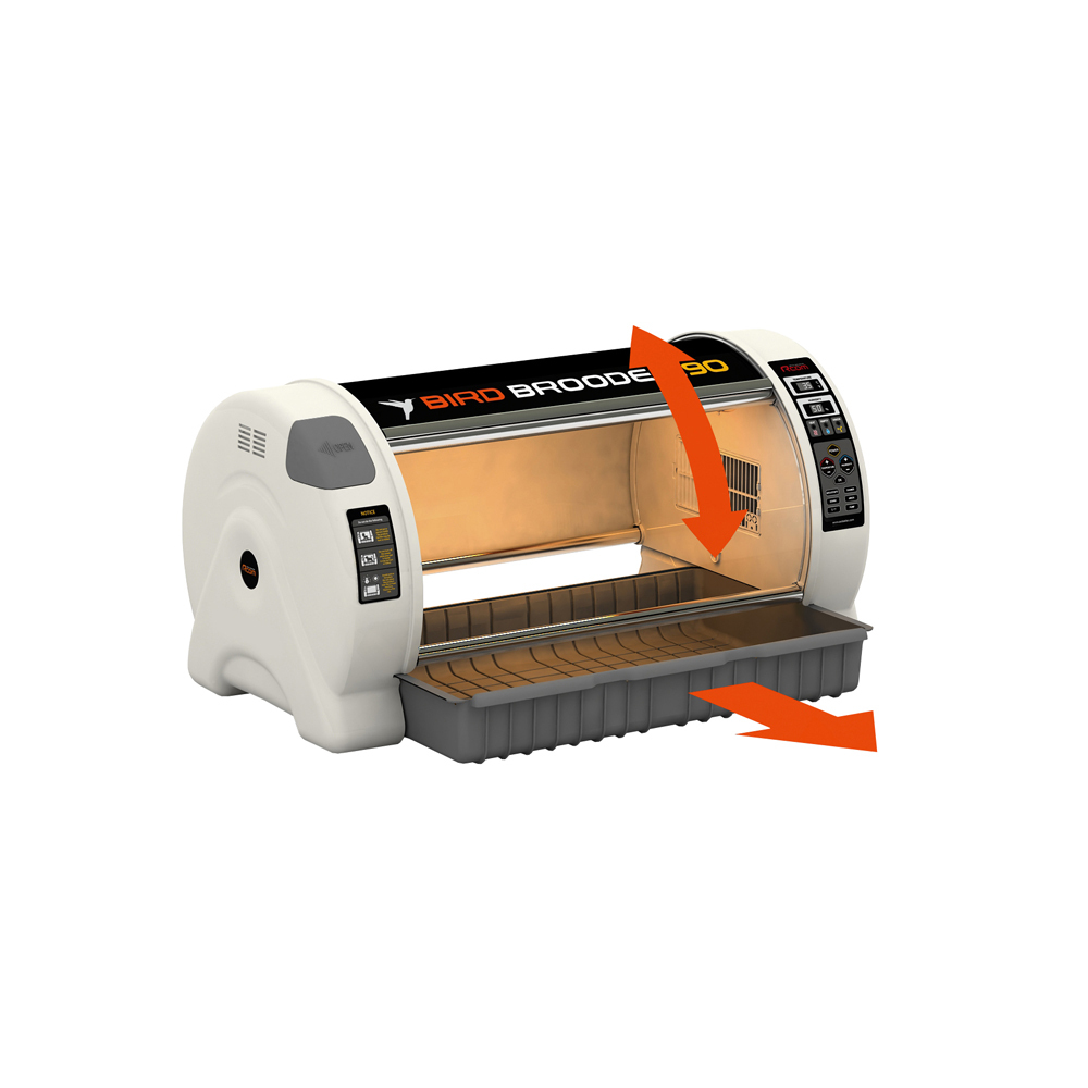 Innovative Rcom Bird Brooder 90 Cage with Clean Air-Filter for
