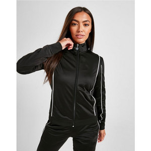 ชุดกีฬาผ้าฟลีซสำหรับผู้ชาย,ชุดวิ่งออกกำลังกายแบบสองชิ้นสีพื้นสั่งได้ - Product Image 3