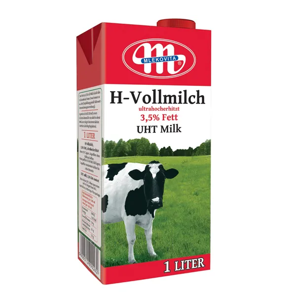 En popüler UHT/uzun ömürlü süt 0.5L / 1L saf inek süt