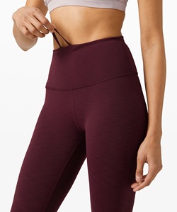 Pantalon de yoga tricoté pour femmes de haute qualité sur mesure Styles décontractés respirants Logo taille technique cousue nouveaux modèles en gros - Product Image 3